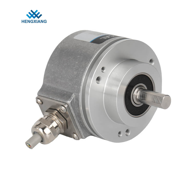 SJ58 Absolute Type Parallel Gray Code Output Encoder (Solid shaft)