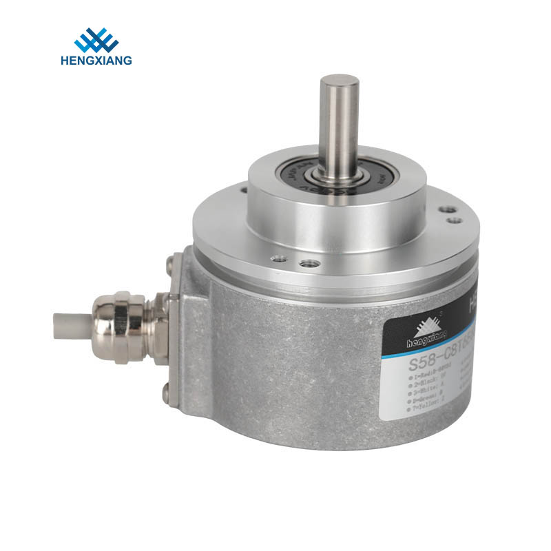SJ58 Absolute Type Parallel Gray Code Output Encoder (Solid shaft)