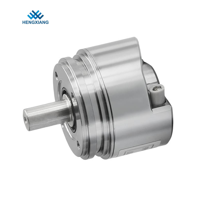 How can an absolute encoder achieve accurate and continuous industrial position feedback with high reliability?